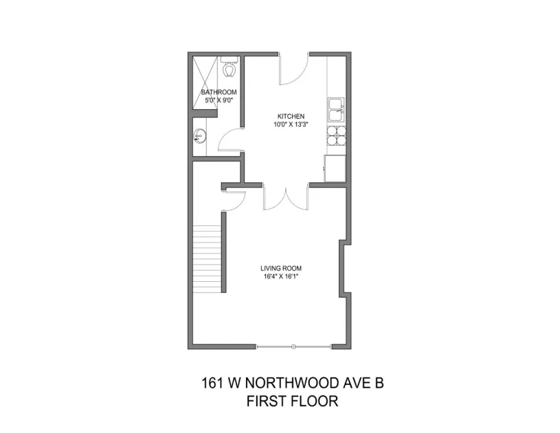 161 1/2 W Northwood Ave 