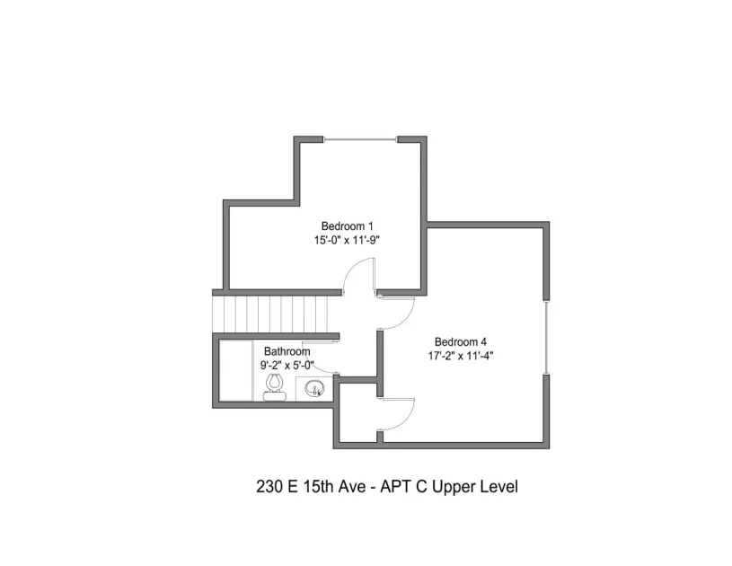 230 E 15th Ave 4BR- Unit C