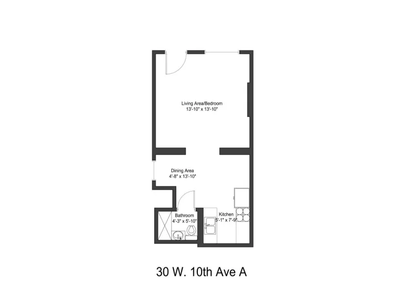 32 W 10th Ave Apt A