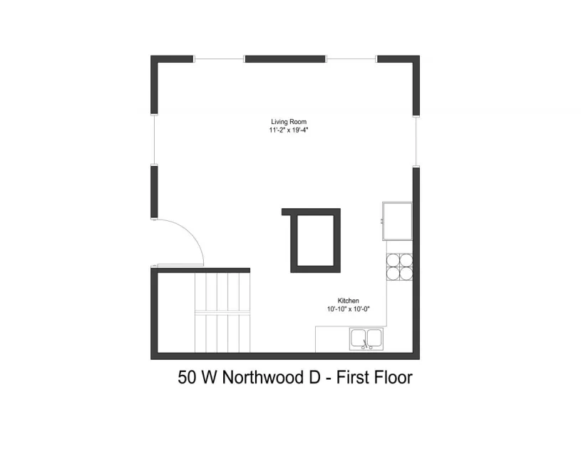 50 W Northwood Ave - Townhouse